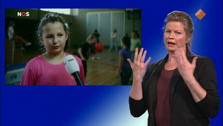 NOS Jeugdjournaal met gebarentaal